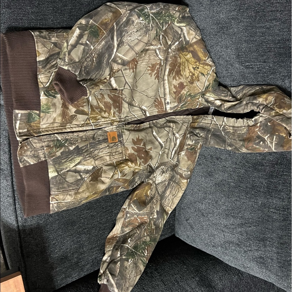 Carhartt youth large camo coat